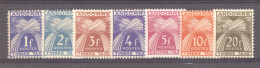 Andorre   -  Taxe  :  Yv  33-39  ** - Unused Stamps