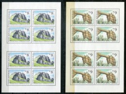 TSCHECHISCHE REPUBLIK 78-79 KB (2) Mnh - Gebirge, Mountains, Montagne - CZECH REPUBLIC / RÉPUBLIQUE TCHÈQUE - Blocks & Sheetlets