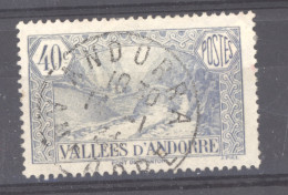 Andorre   :  Yv  33  (o) - Oblitérés