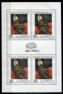 TSCHECHISCHE REPUBLIK 125 KB Mnh - Gemälde, Painting, Peinture - CZECH REPUBLIC / RÉPUBLIQUE TCHÈQUE - Blocs-feuillets