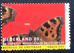 Nederland - C1/18 - 1993 - (°)used - Michel 1471 - Vlinders - Oblitérés