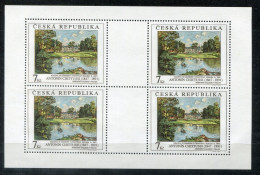 TSCHECHISCHE REPUBLIK 161-163 KB (3) Mnh - Gemälde, Paintings, Peintures - CZECH REPUBLIC / RÉPUBLIQUE TCHÈQUE - Blocks & Kleinbögen