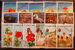 Sao Tome And Principe - 4 Full Series Used - Sao Tome Et Principe