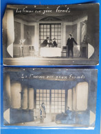 Audincourt , 2 Cartes Photos , Piece De Théatre Cercle Saint Maurice - Other & Unclassified