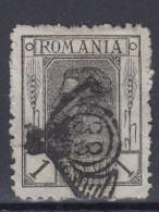 ⁕ Romania 1903 Rumänien ⁕ Prince Karl I / King Carol I. 1 Ban Mi.129 ⁕ 1v Used / Canceled By Number 33 - Used Stamps