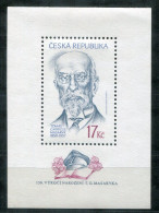 TSCHECHISCHE REPUBLIK Block 11, Bl.11 Mnh - Tomas Masaryk - CZECH REPUBLIC / RÉPUBLIQUE TCHÈQUE - Blocs-feuillets