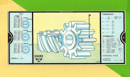 Abaque Regle OMARO : T3 Pignons Taillage - Other Apparatus
