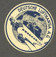 Cachet De Fermeture -  Allemagne - Deutsche  Lufthansa  A.G. 6 Aviation - Erinnophilie