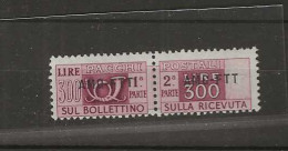 1949 MNH Triest Paketmarken Mi 24 - Paquetes Postales/consigna