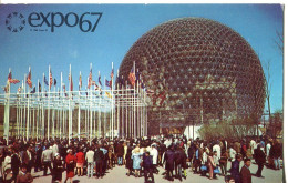 Canada - Montréal - Expo 1967 - Modern Cards