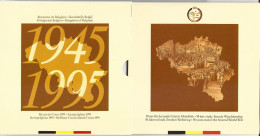 ROYAUME DE BELGIQUE . SERIE FDC 1995 . 50 ANS DE LA FIN DE LA SECONDE GUERRE MONDIALE . - FDC, BU, Proofs & Presentation Cases