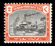 Sudan 1927-30 2m Postage Due Wmk SG Lightly Mounted Mint. - Sudan (...-1951)