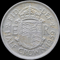 LaZooRo: Great Britain 1/2 Crown 1959 XF - K. 1/2 Crown