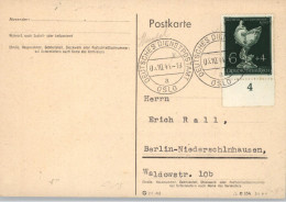 NORGE - Deutsche Dienstpost Oslo, 1941, Michel 902 Goldschmiedekunst - Cartas & Documentos