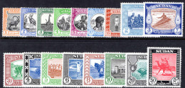 Sudan 1951-61 Set Unmounted Mint. - Sudan (...-1951)