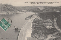 CPA 81 CARMAUX BARRAGE DE FONT-BONNE POUR LES FONTAINES DE LA VILLE - Carmaux