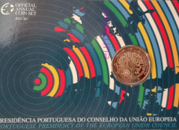 2 Euro Gedenkmünze 2007 Nr. 3 - Portugal - Vorsitz EU BU Coincard - Portogallo