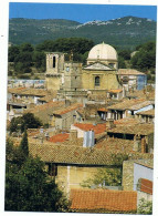 CPM..13..LAMBESC..LES TOITS DU VIEUX VILLAGE..JACQUEMARD..L'EGLISE - Lambesc