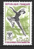 FRANCE. N°1546 De 1968. Patinage Artistique. - Eiskunstlauf