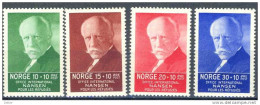 _Zm945: Restje Van Grootvaders Zijn Zegels...4 Zegels : NORGE : X (= Met Scharnier) ( Mint Hinged) Y.&T.N°164/7 - Ongebruikt