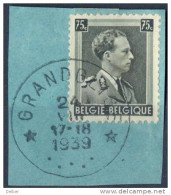 Ri611:  N° 480: Sterstempel: * GRANDGLIZE * - 1936-1957 Collar Abierto