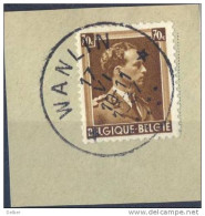 Ri610:  N° 427: Sterstempel: * WANLIN * - 1936-1957 Collo Aperto