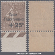 50c De La 4ème Série Caisse D'Amortissement Neuf ** Sans Charnière Superbe (Y&T N° 267, Cote 135€) - 1927-31 Cassa Di Ammortamento