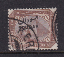 Sdn: 1897   Pyramid 'Soudan' OVPT   SG1    1m   Pale Brown   Used - Soudan (...-1951)