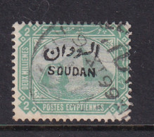 Sdn: 1897   Pyramid 'Soudan' OVPT   SG3    2m     Used  - Sudan (...-1951)