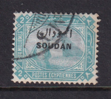 Sdn: 1897   Pyramid 'Soudan' OVPT   SG3    2m  [colour Changling]   Used  - Sudan (...-1951)