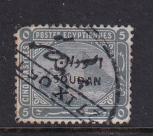 Sdn: 1897   Pyramid 'Soudan' OVPT   SG8    5P     Used - Soudan (...-1951)