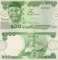 NIGERIA 500 Naira 2022 P W48 UNC - Nigeria