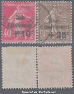 40c Et 50c De La 4ème Série Caisse D'Amortissement Oblitérés TB (Y&T N° 266 Et 267, Cote 73€) - 1927-31 Caisse D'Amortissement