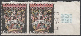 FRANCE / 1973 / Y&T N° 1741 O : Saint-Austremoine X 2 En Paire - Sammlungen