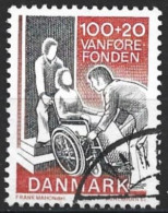 Denmark 1976. Scott #B55 (U) Foundation To Aid The Disabled  *Complete Issue* - Dienstmarken