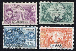 Colonie Française, Cameroun N°149/52 Oblitérés ; Qualité Très Beau - Used Stamps