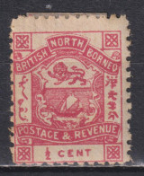 Timbre Neuf* De Bornéo Du Nord De 1889 N° 34 MH - North Borneo (...-1963)