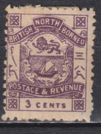 Timbre Neuf* De Bornéo Du Nord De 1889 N° 37 MH - North Borneo (...-1963)