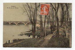 77 SEINE ET MARNE - TORCY Bords De La Marne, Toilée Couleur (voir Description) - Torcy