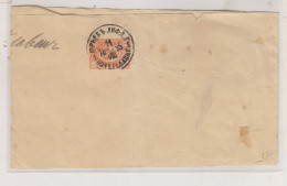 RUSSIA,  1895 Nice Postal Stationery Newspaper Wrapper - Entiers Postaux