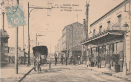 Gentilly Rue De Montrouge Le Passage A Niveau 1906 - Gentilly