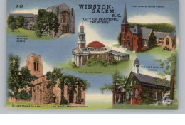 USA - NORTH CAROLINA - WINSTON SALEM, Churches, Ed. Teich - Winston Salem