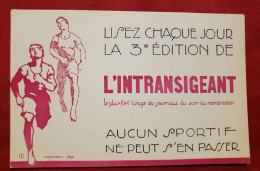 CPA - Lisez Chaque Jour La 3e édition De L'intransigeant- Aucun Sportif Ne Peut S'en Passer ( Sport ) - Autres & Non Classés