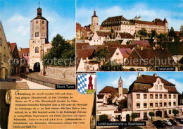 42611362 Guenzburg Stadtturm Liebfrauenkirche Sparkasse Schloss Guenzburg - Guenzburg