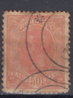 ⁕ Romania 1919 Rumänien ⁕ Prince Karl I / King Carol I. 50 Bani Mi.245 ⁕ 1v Used - Used Stamps