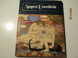 BOOK ABOUT FANTASTIC ESTONIAN ARTIST AUGUST ROOSILEHT , SYMBOLISM ., ADAM AND EVE ETC. 14- - Magazines & Catalogs