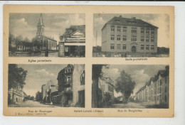 SAINT LOUIS - Eglise Protestante, Ecole Protestante, Rue De Huningue , Rue De Burgfelden - Saint Louis