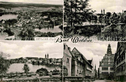 42610911 Waldsee Bad Seepromenade Marktplatz Luftaufnahme Bad Waldsee - Bad Waldsee