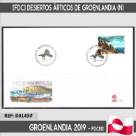 D0149# Groenlandia 2019 [FDC] Desiertos árticos De Groenlandia (N) - FDC