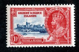 ( 204-Jub )  1935 Scott #34 M* (offers Welcome) - Gilbert & Ellice Islands (...-1979)